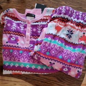 Cuddl Duds girls pajamas